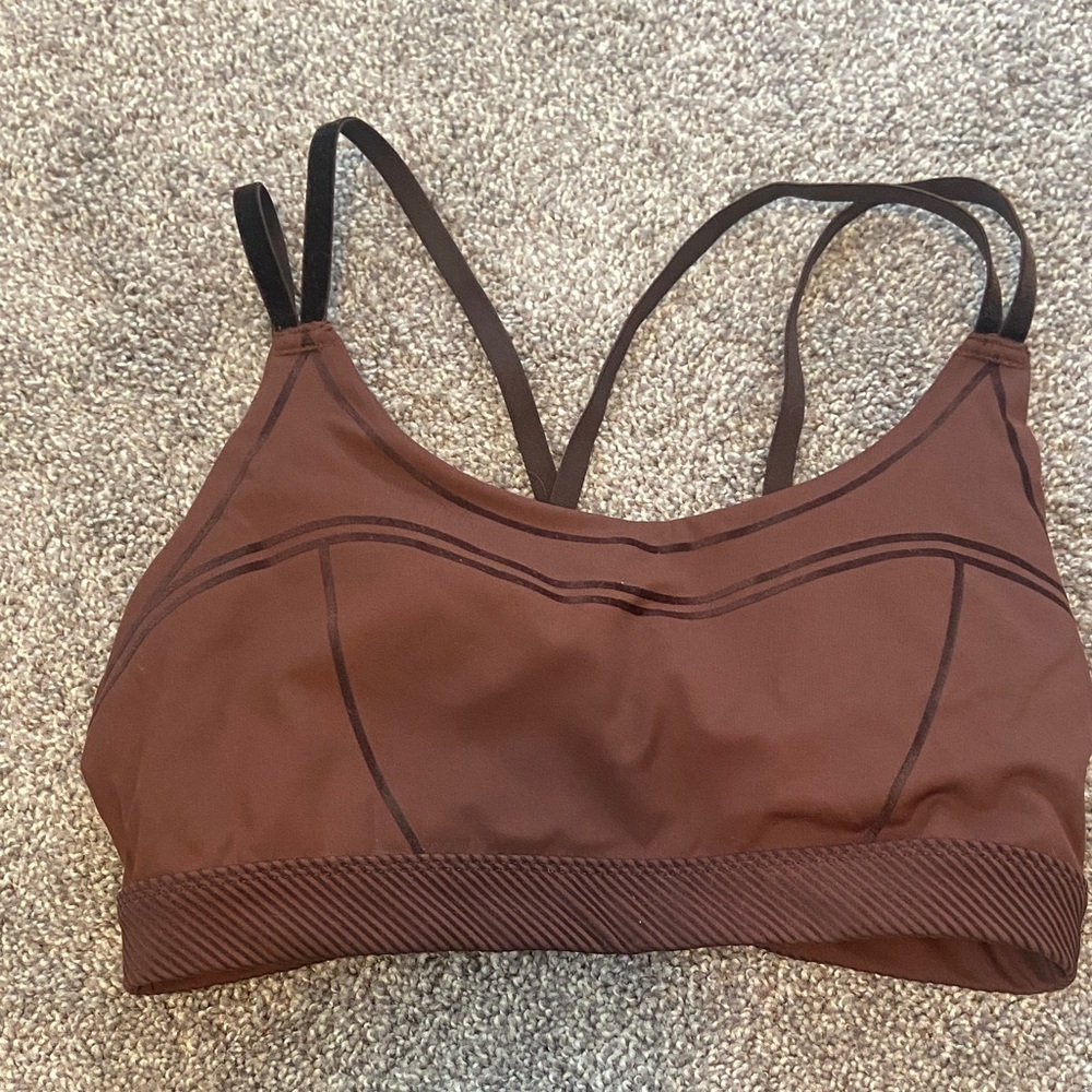 GUEC-Offline by airie- sports bra. Sz M brown